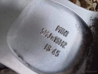 Hlinikove disky Mini Cooper-5 1/2Jx15-ET-45-4x100 - 10