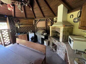 Záhradný letný domček/altánok z masívu – 18 m² - 10