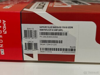 Sapphire PULSE Radeon RX 5700 8G - 10