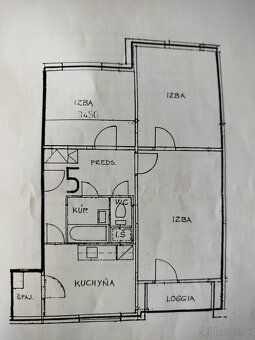 PREDAJ 3 izbový byt Piešťany, ul. Matej Bela, kompletná rek. - 10