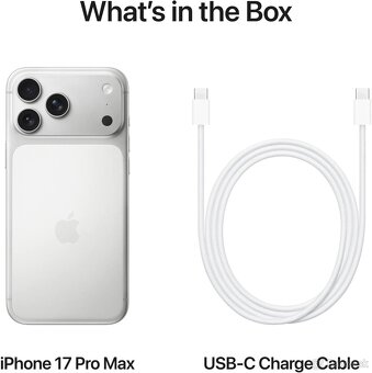 iPhone 17 Pro Max 256 GB silver strieborný nerozbalený nový - 10