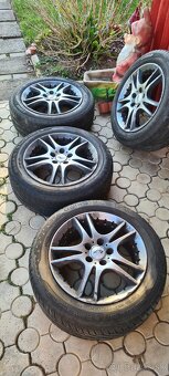 Letné 185/60 R15, 5x100, ET38 disky a pneu - 10