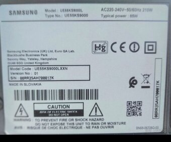 Samsung UE55KS9000 zakrivený Smart 4K diely - 10