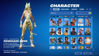 Fortnite na Epic Games viac ako 200 skinov - 10