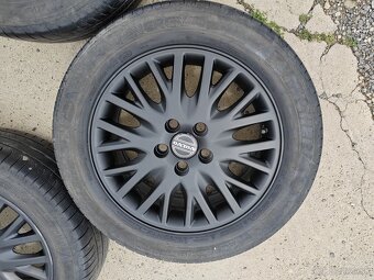 Hliníkové disky originál Volvo 5x108r16 na novo pieskované - 10