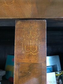 Starožitná knižnica Š203xh57,5xV184cm - 10