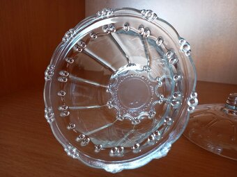 Staršia sklenená dóza 12x10x7 cm - nepoužívaná - 10