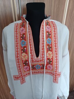 Pohorelá - folklórne košele - 10