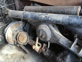 3x náprava Lada Žigula, 2 originál, 1 skracovaná - 10