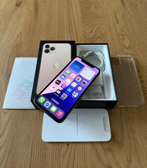 iPhone 11 Pro 64 gb Gold - komplet príslušenstvo, záruka - 10