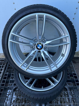 PREDÁM sadu 19" AL disky BMW style 641 M + zimné pneumatiky - 10