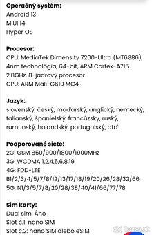Xiaomi redmi note 13 pro + 5g 12gb /512gb ZÁRUKA - 10