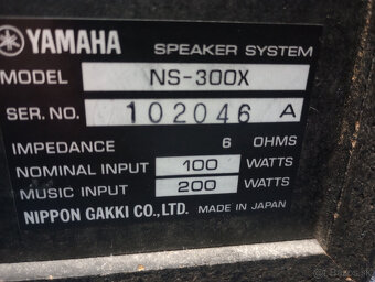 Yamaha NS-300X - 10