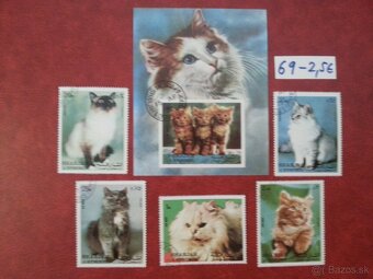 Postove znamky fauna - 10