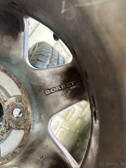 Zimné pneumatiky Barum 165/70 R13 + elektróny Borbet - 10