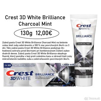 CREST 3D zubné pasty - 10