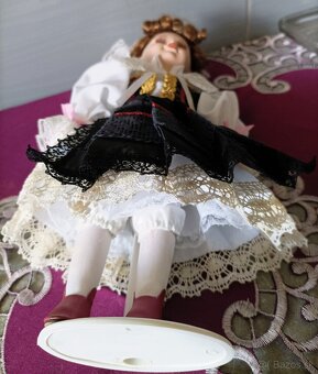Porcelánové bábiky, handrové - 10