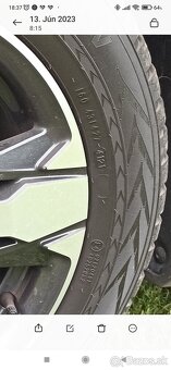 Predám Nokian seasonproof 225/55R18 celoročne - 10
