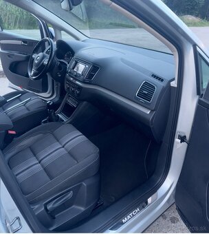 VOLKSWAGEN SHARAN 2.0 TDI  manuál MATCH výbava - 10
