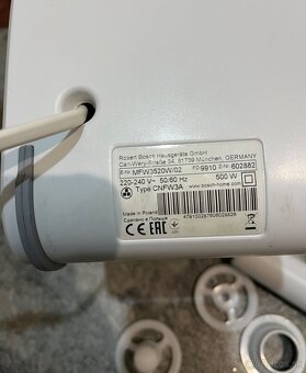 Mlynček na mäso Bosch MFW 3520W - 10