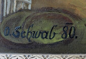 Starozitné obrazy s motívom Krajiny - 10