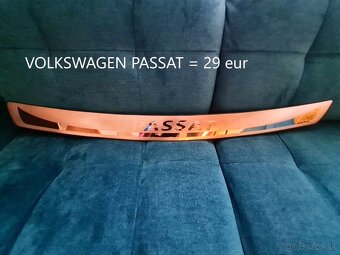 Lišta na kufor naraznik pre ŠKODA / VW - 10