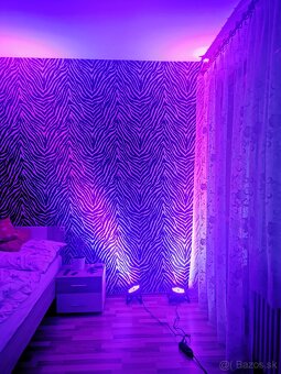 6ks led par reflektorov 180W RGB - 10