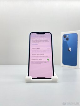 iPhone 13 BLUE 128GB NOVÁ BATÉRIA 100% - 10