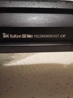 Elektrická kolobežka Kukirin G2 Max - 10