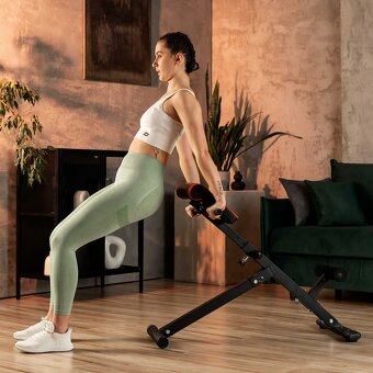 Lavička na cvičenie HOP-SPORT HS-1016 Hyperextenzia - NOVÁ - 10