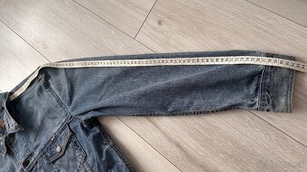 Pánska,kvalitná džínsová bunda WRANGLER - veľkosť L - 10