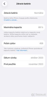 iPhone 15 Pro 128GB Natural Titanium + ZÁRUKA - 10