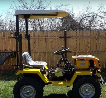 Minitraktor GARDEN T18 VER-G2 4x4,12HP diesel - 10