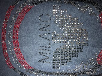 EMPORIO ARMANI crystal damske tricko M/L - 10
