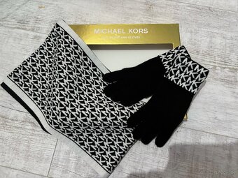 Michael Kors originál, šál a rukavice - 10