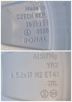 ŠKODA SUPERB 5x112 HLINÍKOVÉ DISKY SO ZIMNÝMI PNEUMATIKAMI - 10