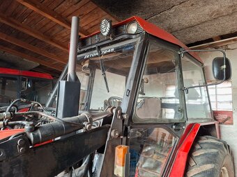ZETOR 7245 4X4 + ČELNÍ NAKLADAČ - 10