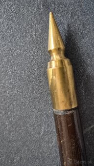 Valaška strieborná aj zlatá  100cm mat. Mosadz - 10