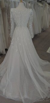 Svadobné šaty značky PRONOVIAS veľkosť S - 10
