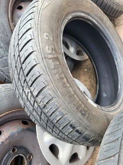 Predam 14" plechové disky 8x pneu boli na Peugeot 306 - 10