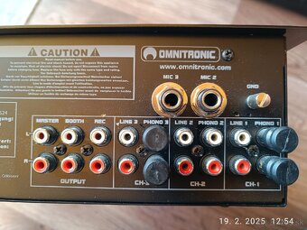 Omnitronic PM 524 pro mixer - 10