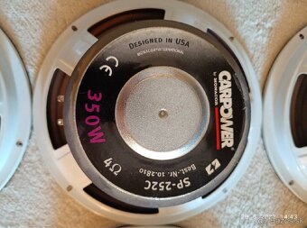 CARPOWER SP-252C…250mm basové reproduktory 100w RMS/93dB - 10