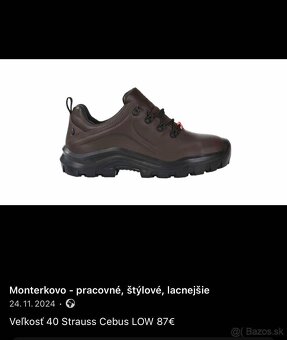 Veľkosť 40, MIX, pracovné topánky, TOP - 10