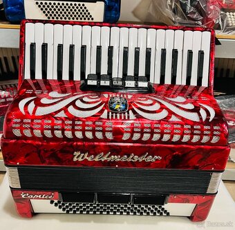 Predám akordeón Weltmeister Caprice 80 basový - 10