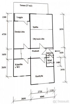 Priestranný 2-izbový byt s terasou, sídlisko Sekčov v Prešov - 10