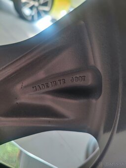 Alu kolesa 5x114,3 R17 original Toyota RAV4 (nepoužité) - 10