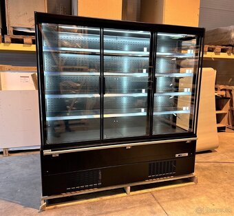 Cíladiaca vitrína 2m SLIM s agregátom - hľbka 60 cm - 10