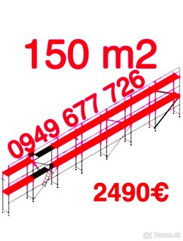 Predám lešenie kvalitne ,certifikované , pozink - 10