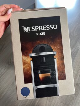 Kávovar Nespresso Pixie Redesign Dark Blue - 10