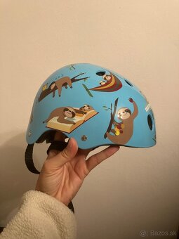 Predám detský bicykel + tyč na ťahanie+ helma - 10